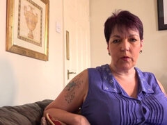 Britisch, Vollbusig, Geile alte tussi, Frau, Hd, Natürlich, Pov, Stiefmutter