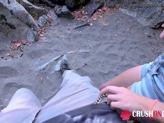 Sperma shot, Daddy, Hondjeshouding, Hardcore, Buiten, Klein, Openbaar, Sokken