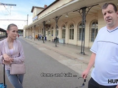 cuckold BF is watching how girl is satisfying older perv