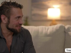 In den arsch, Schönheit, Grosse titten, Kehlenfick, Ehemann, Transe, Arsch lecken, Transfrau