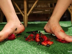 足, フェムドム, フェティッシュ, 足フェチ, ナイロン, オマンコ, 奴隷, ストッキング