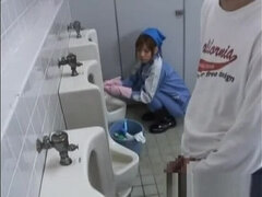 Beautiful maintenance worker part4