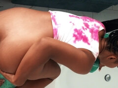 Жопа, Большие сиськи, Минет, Брюнетки, Семяизвержение, Собачьи, Черненькие, Межрасовый секс