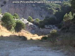 Anal, Cul, Brunette brune, Hard, De plein air, Piercing, Réalité, Ados anal
