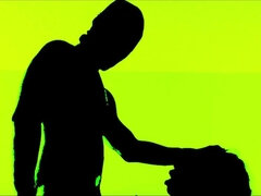 ぽっちゃり, デカパイ, ビッチ, 黒人, フェラチオ, イく瞬間, イマラチオ, 異人種間