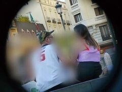 Leie, Vollbusig, Geschnappt, Hundestellung, Europäisch, Realität, Spanisch, Jungendliche (18+)