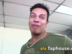 Éjaculer dans la bouche, Tir de sperme, Hard, Interracial, Fille latino, Chatte, Pute