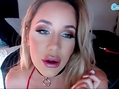 Mooi, Grote mammen, Blond, Seksspeelgoed, Flashing, Masturbatie, Moeder die ik wil neuken, Webcamera