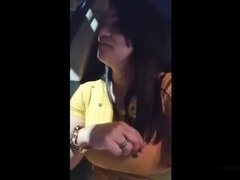 素人, デカ尻, デカチン, フェラチオ, 手コキする, 母乳, 自然山雀, シャワー