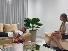 Dick, Doggystyle, Female, Glasses, Mom, Orgasm, Sperm, Sucking