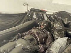 Pareja, Pies, Fetiche, Guantes, Tacones, Mascara, Medias largas, Juguetes