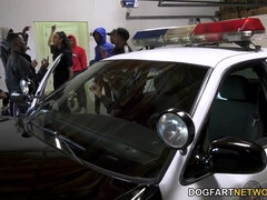 ぽっちゃり, 茶髪の, チン, ハードコア, 異人種間, ラティーナ, オフィス, フェラする