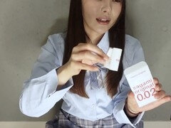 Japanische massage, Schulmädchen, Uniform