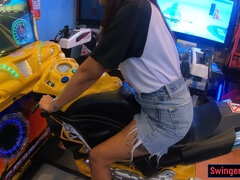 Culo grande, Polla, Novia, Pajear, Masturbación, Pov, Público, Tailandés