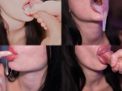 18 jahre, Leie, Grosser schwanz, Sperma im mund, Hd, Orgasmus, Russisch, Schlucken