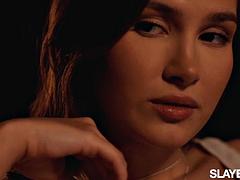 Blondine, Küssen, Lesbisch, Lecken, Lingerie, Masturbation, Muschi, Titten