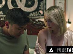 PURE TABOO Hot Stepmom Penny Barber CREAMPIED By DILF Husband To Make Stepsons Jealous!: Porn