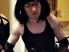 Ass, Crossdresser, Cumshot, European, German, Lingerie, Mature, Sperm