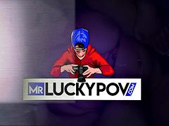 Round Ass Luna Lovely Twerks Juicy Booty On Lucky Cock by Mr Lucky POV: Porn