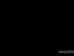 アナル, お尻, デカ尻, デカチン, デカパイ, ブロンド, 異人種間, オッパイの