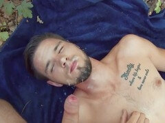 Amateur, Anal, Tir de sperme, Homosexuelle, Argent, De plein air, Pov, Tatouage