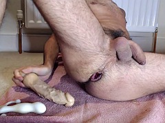 Sadomasochismus, Flasche, Dildo, Faustfick, Schwul, Hardcore, Einschiebung, Spielzeuge