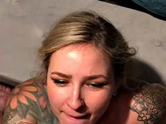 Leie, Grosser schwanz, Blasen, Kompilation, Spermaladung, Aufs gesicht abspritzen, Pov