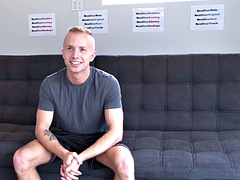 Leie, Schwul, Masturbation, Penis, Realität, Solo, Tätowierung