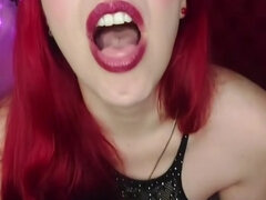 Culo grande, Hembra, Dominacion femenina, Fetiche, Masturbación, Pov, Pelirrojo, Solo