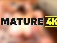 Watch this hot mature Russian couple in steamy threesome action in 4K!