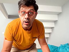 Américain, Grosse bite, Gros seins, Sucer une bite, Cocu, Monstre, Pov, Chatte