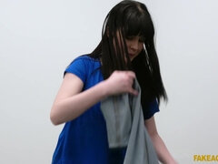 フェラチオ, 茶髪の, 巨乳な, イく瞬間, チェコ, 顔射, オナニー, 恥ずかしがりや