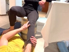 Amateur, Pieds, Femme dominatrice, Hd, Italienne, Léchez, Massage, Chaussettes