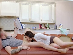 18, 美女, デカチン, Hd, オマンコ, 剃毛, ティーン, オッパイの