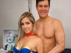 素人, お尻, デカパイ, ブロンド, 手コキする, ハードコア, 淫乱熟女, オッパイの