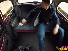 Tsjechisch, Hondjeshouding, Vrouw, Handbeurt, Likken, Buiten, Gezichtspunt, Kut duiken