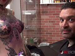 Big tits, Fetish, Hd, Masturbation, Piercing, Tattoo, Toys