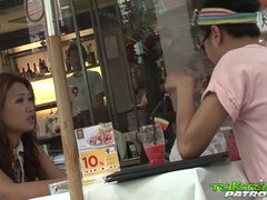 Amateur, Asiatique, Sucer une bite, Tir de sperme, Hard, Chatte, Adolescente, Nénés