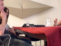 Ashley Adams gets slammed and spunked by her stepfather after a bj