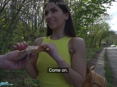 Sperma shot, Italiaans, Orgasme, Buiten, Openbaar, Realiteit, Strak, Tieten likken