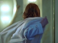 Blondine, Braunhaarige, Kompilation, Nackt, Vintage