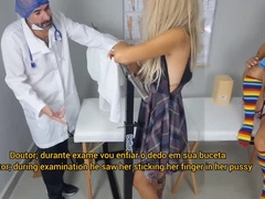 Corrida, Hija, Médico, Examen, Hd, Latina, Ruso, Chorro