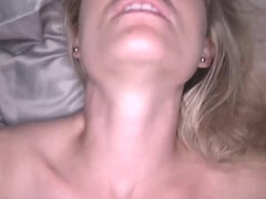 Blondine, Blasen, Hardcore, Ehemann, Milf, Mutti, Pov, Sohn