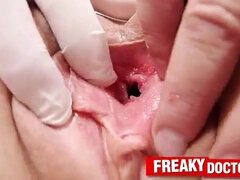 変態, 茶髪の, チェコ, 爸, 医者, ヨーロピアン, フェティッシュ, オマンコ