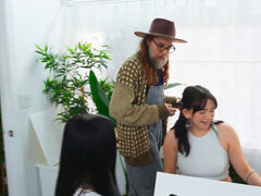 Tetas grandes, Mamada, Ébano