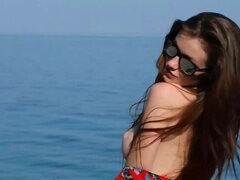 Tetas grandes, Hd, Lesbiana, Al aire libre