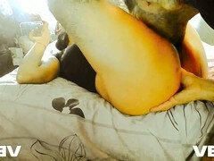 Stunning ebony midget Boricualovenyc takes a massive black cock