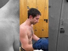 Gay, Gym, Naked, Public, Solo