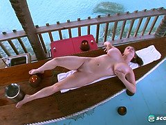 Watch Gina, Angela, and Christy from Big Boob Paradise get wild with their massive tits!