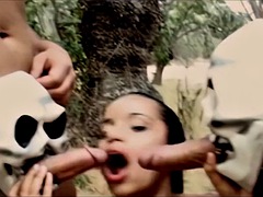 ラティーナ, ガリガリ, 三人